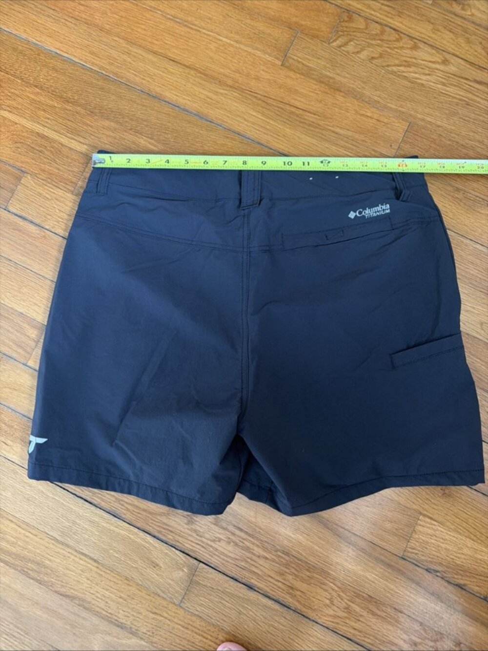 Columbia Summit Valley Shorts II Titanium Women's Black Stretch Pockets 14(P3) - Picture 5 of 7